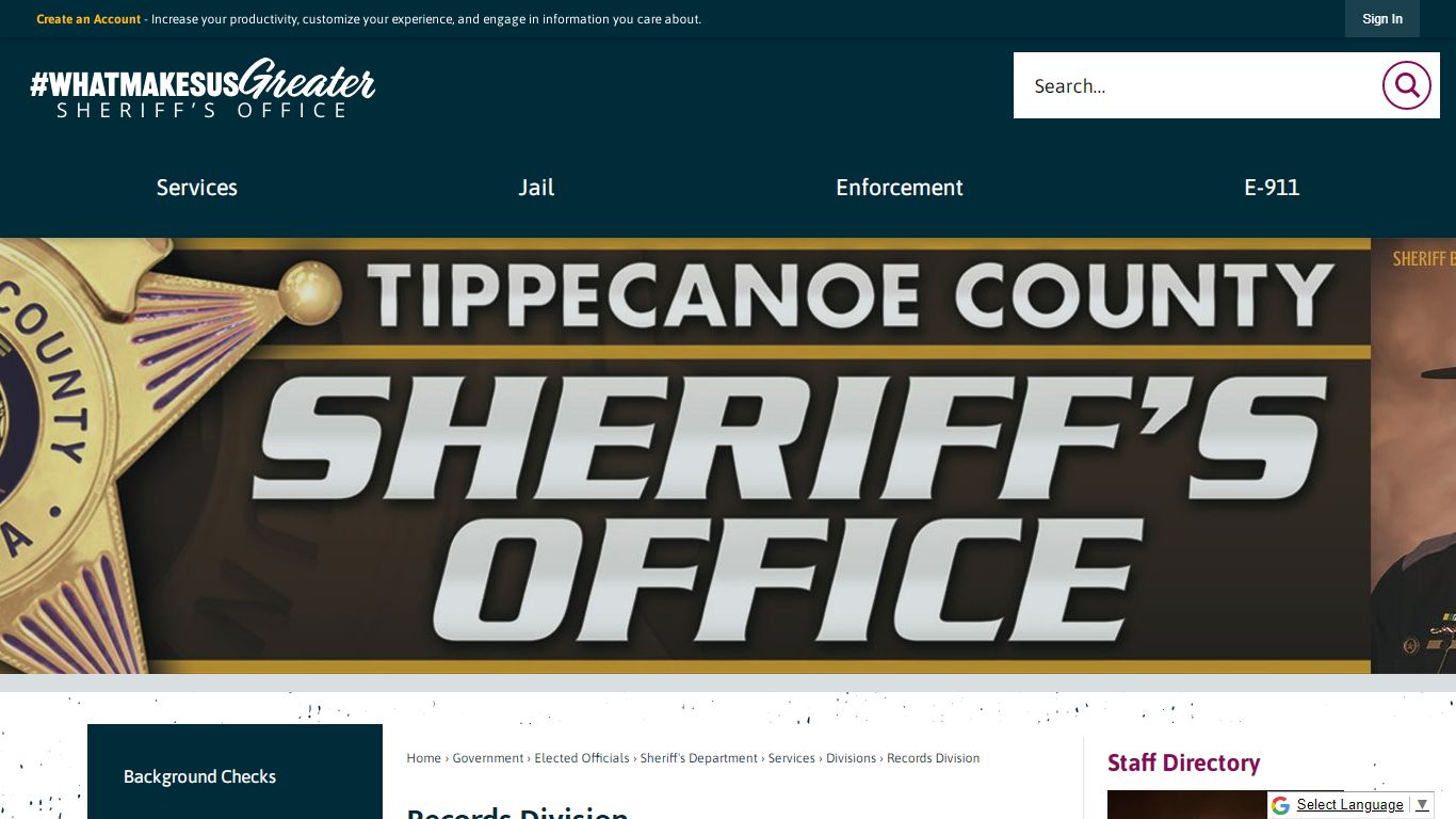 Records Division | Tippecanoe County, IN